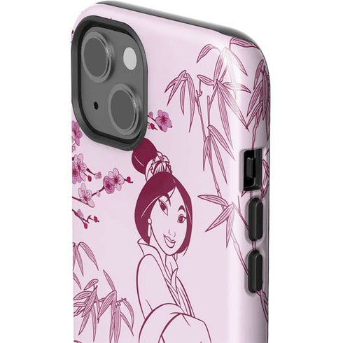 Disney Mulan Character Art iPhone 15 Impact Case