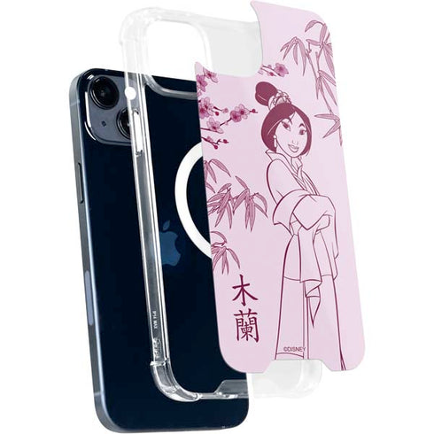 Disney Mulan Character Art iPhone 15 Plus MagSafe Case