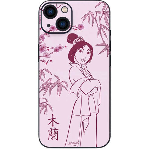 Disney Mulan Character Art iPhone 14 Plus Skin