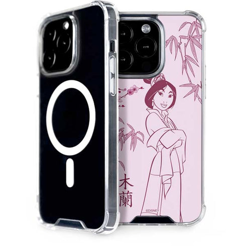 Disney Mulan Character Art iPhone 15 Pro MagSafe Case