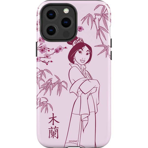 Disney Mulan Character Art iPhone 15 Pro Max Impact Case