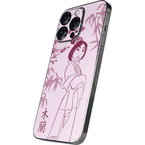 Disney Mulan Character Art iPhone 14 Pro Max Skin