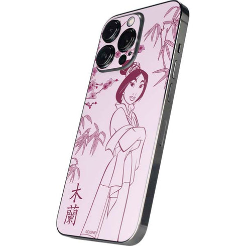Disney Mulan Character Art iPhone 15 Pro Skin