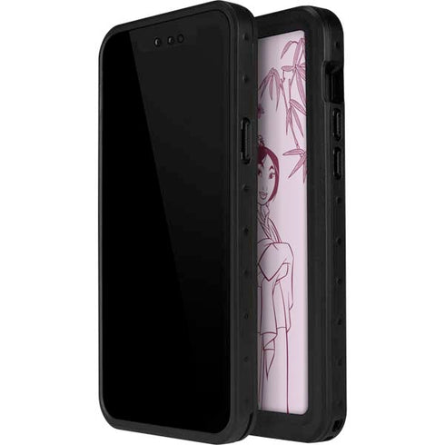Disney Mulan Character Art iPhone 15 Waterproof Case