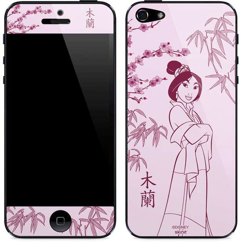 Disney Mulan Character Art iPhone 5/5s/5SE Skin