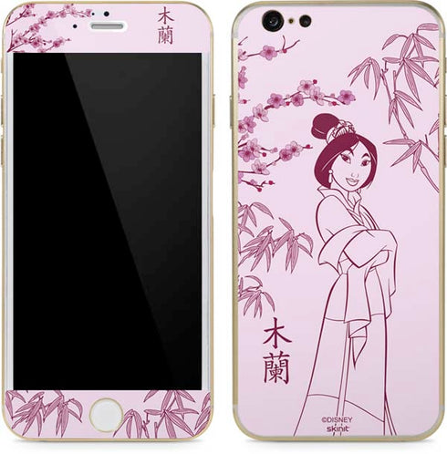 Disney Mulan Character Art iPhone 6/6s Skin