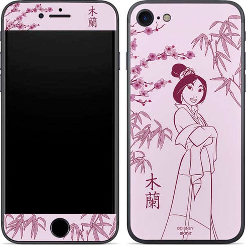 Disney Mulan Character Art iPhone 7 Skin
