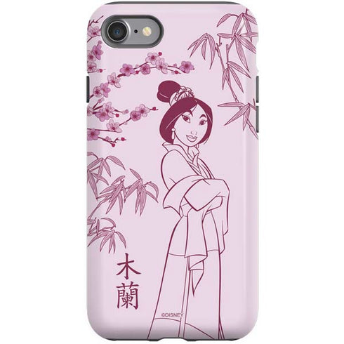 Disney Mulan Character Art iPhone SE (2nd & 3rd Gen) Pro Case