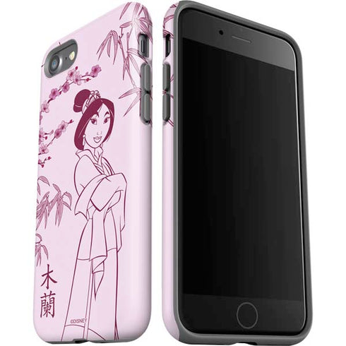 Disney Mulan Character Art iPhone SE (2nd & 3rd Gen) Pro Case