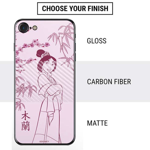 Disney Mulan Character Art iPhone SE (2nd & 3rd Gen) Skin