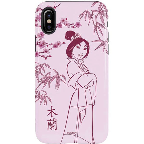 Disney Mulan Character Art iPhone X Pro Case