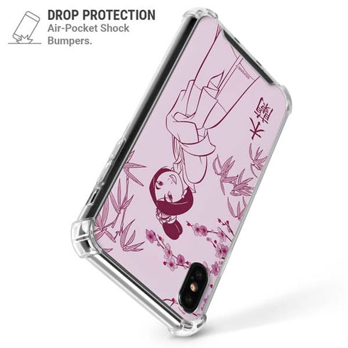 Disney Mulan Character Art iPhone XS Max Clear Case
