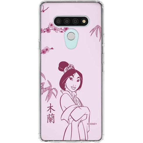 Disney Mulan Character Art LG Stylo 6 Clear Case