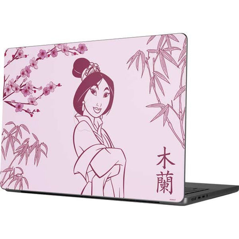 Disney Mulan Character Art MacBook Pro 14in (2021-24) Skin