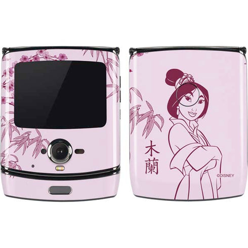 Disney Mulan Character Art Motorola RAZR Skin