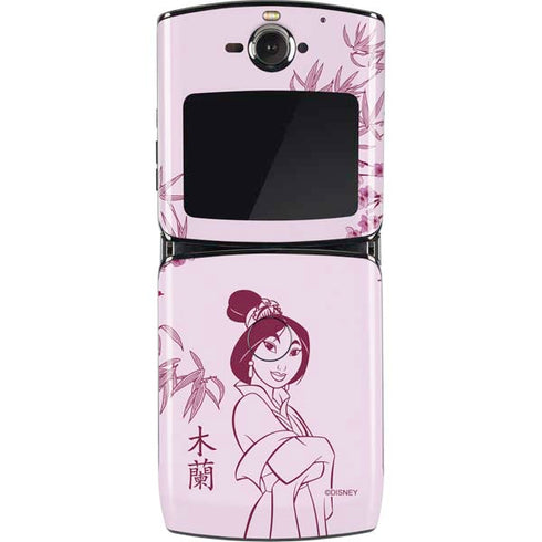Disney Mulan Character Art Motorola RAZR Skin