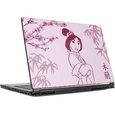 Disney Mulan Character Art MSI GS65 Stealth Laptop Skin