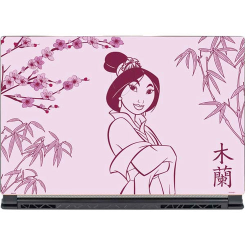 Disney Mulan Character Art MSI GS65 Stealth Laptop Skin