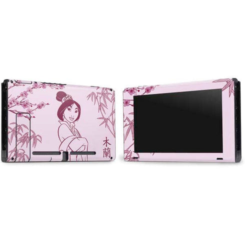 Disney Mulan Character Art Nintendo Switch Bundle Skin
