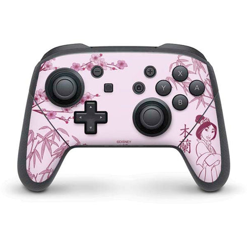 Disney Mulan Character Art Nintendo Switch Pro Controller Skin