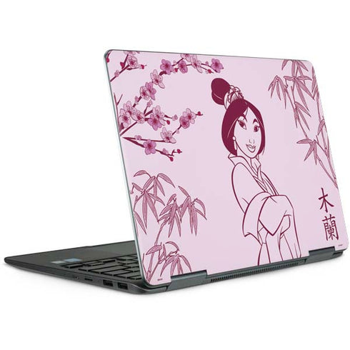 Disney Mulan Character Art Notebook 9 Pro 13in (2017) Skin