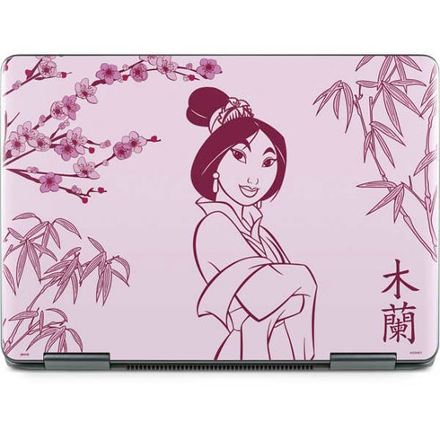 Disney Mulan Character Art Notebook 9 Pro 13in (2017) Skin