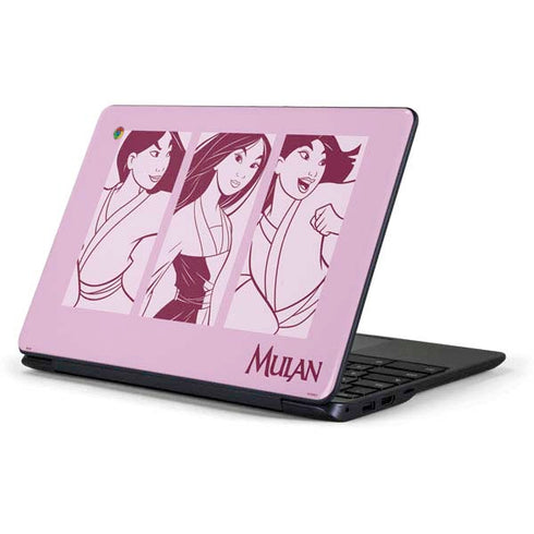 Disney Mulan Personalities Samsung Chromebook Skin