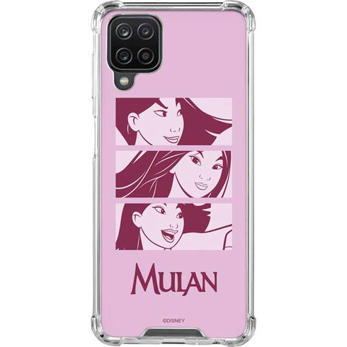Disney Mulan Personalities Galaxy A12 Clear Case