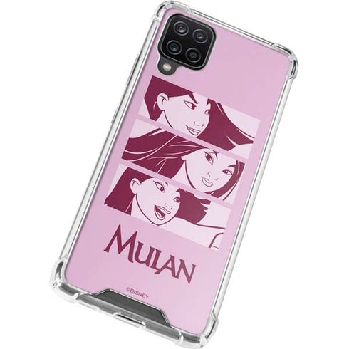 Disney Mulan Personalities Galaxy A12 Clear Case