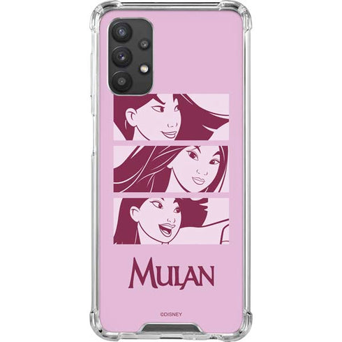 Disney Mulan Personalities Galaxy A32 5G Clear Case