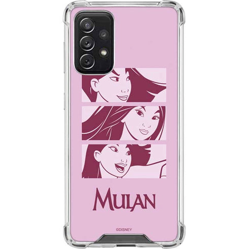 Disney Mulan Personalities Galaxy A72 5G Clear Case