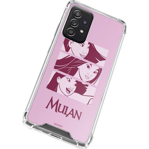 Disney Mulan Personalities Galaxy A72 5G Clear Case