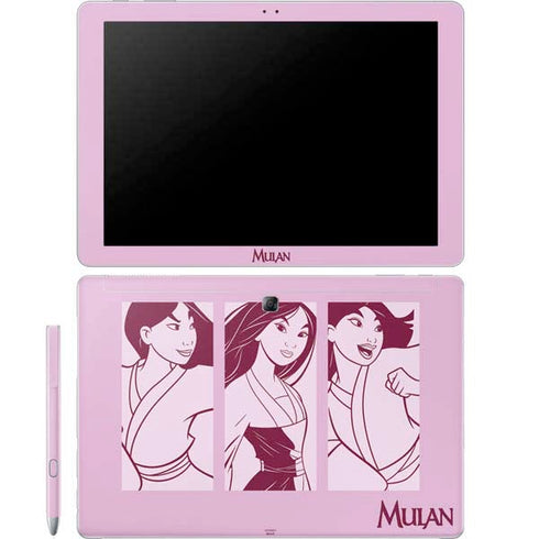 Disney Mulan Personalities Galaxy Book 12in Skin