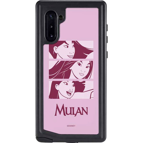 Disney Mulan Personalities Galaxy Note 10 Waterproof Case