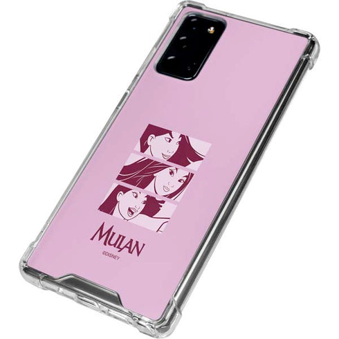 Disney Mulan Personalities Galaxy Note20 5G Clear Case