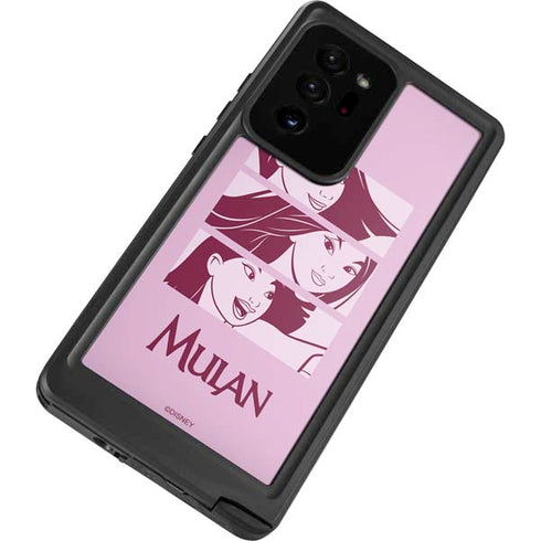 Disney Mulan Personalities Galaxy Note20 Ultra 5G Waterproof Case