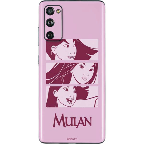 Disney Mulan Personalities Galaxy S20 Fan Edition Skin