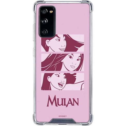 Disney Mulan Personalities Galaxy S20 FE Clear Case