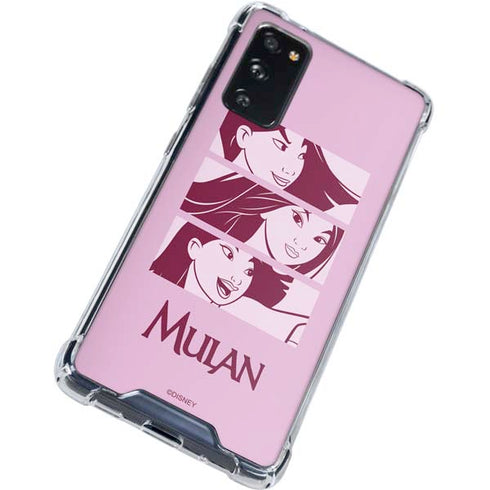 Disney Mulan Personalities Galaxy S20 FE Clear Case