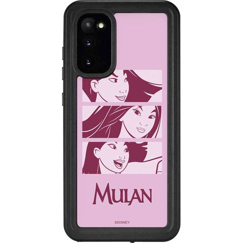 Disney Mulan Personalities Galaxy S20 Waterproof Case