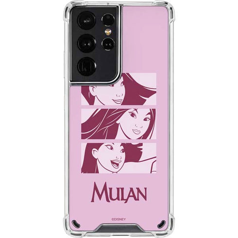 Disney Mulan Personalities Galaxy S21 Ultra 5G Clear Case