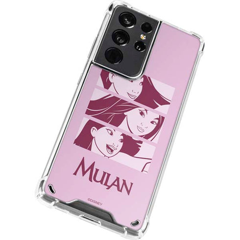 Disney Mulan Personalities Galaxy S21 Ultra 5G Clear Case