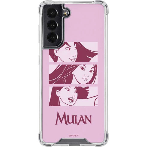 Disney Mulan Personalities Galaxy S22 Clear Case