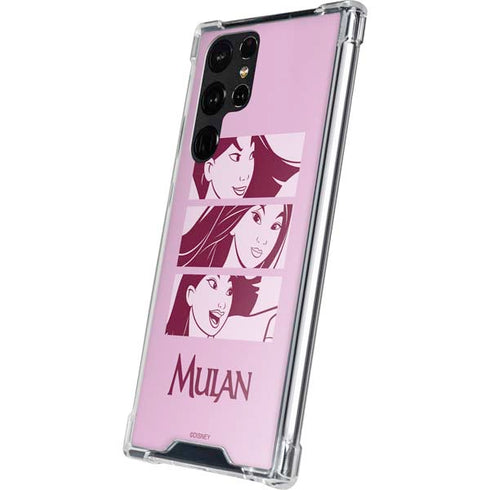 Disney Mulan Personalities Galaxy S22 Ultra Clear Case