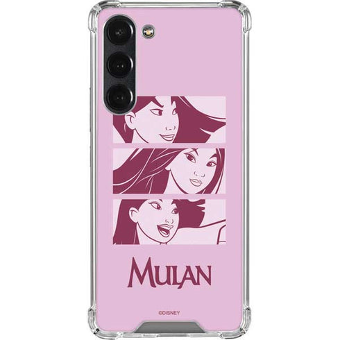 Disney Mulan Personalities Galaxy S23 Plus Clear Case