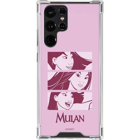 Disney Mulan Personalities Galaxy S24 Ultra Clear Case
