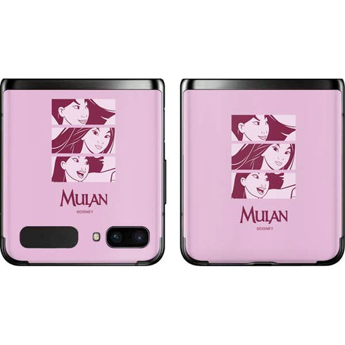 Disney Mulan Personalities Galaxy Z Flip Skin