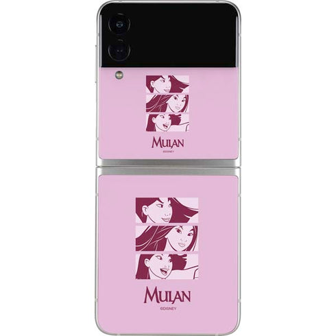 Disney Mulan Personalities Galaxy Z Flip3 5G Skin