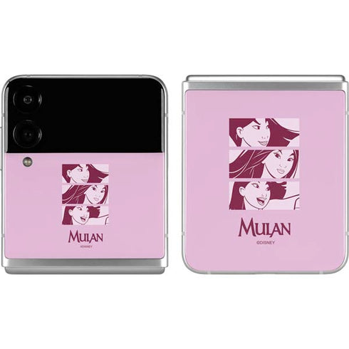 Disney Mulan Personalities Galaxy Z Flip4 5G Skin