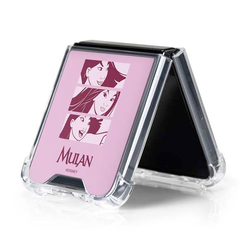Disney Mulan Personalities Galaxy Z Flip5 5G Clear Case